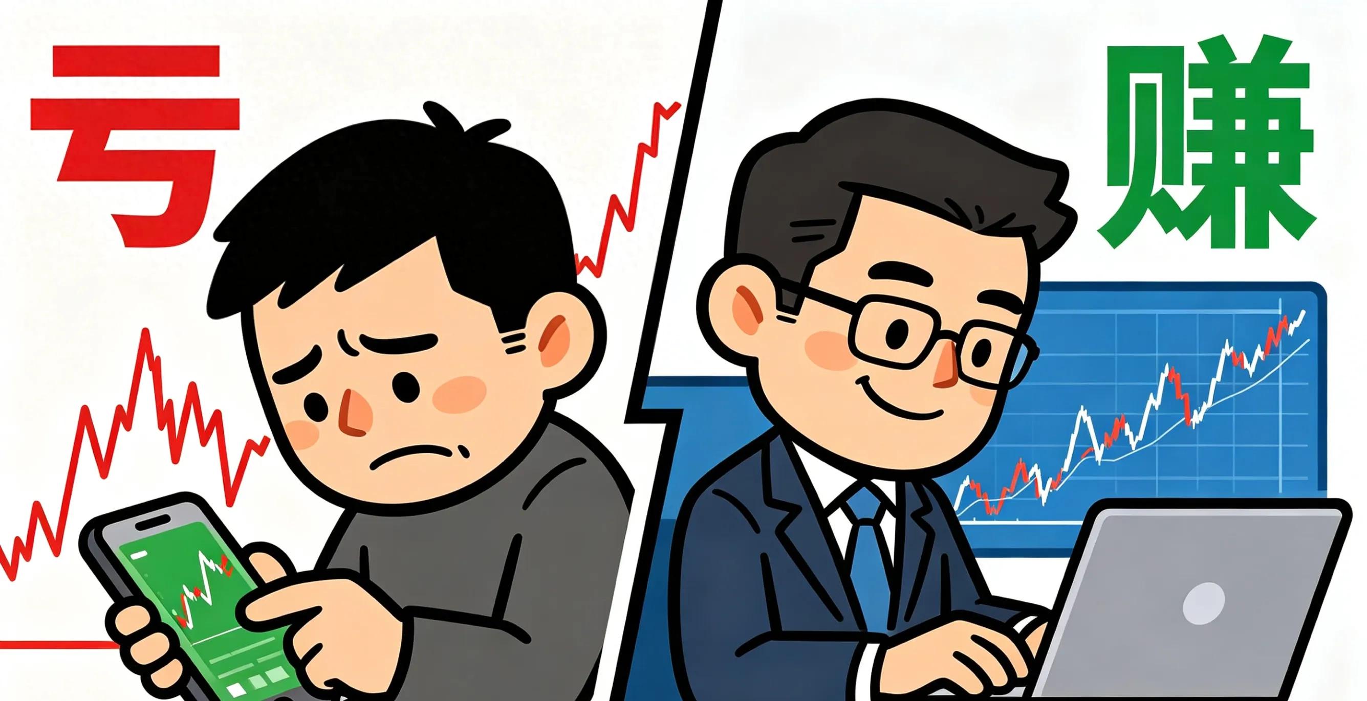 炒股输了几万心理压力大？频繁调仓才是亏钱的根源