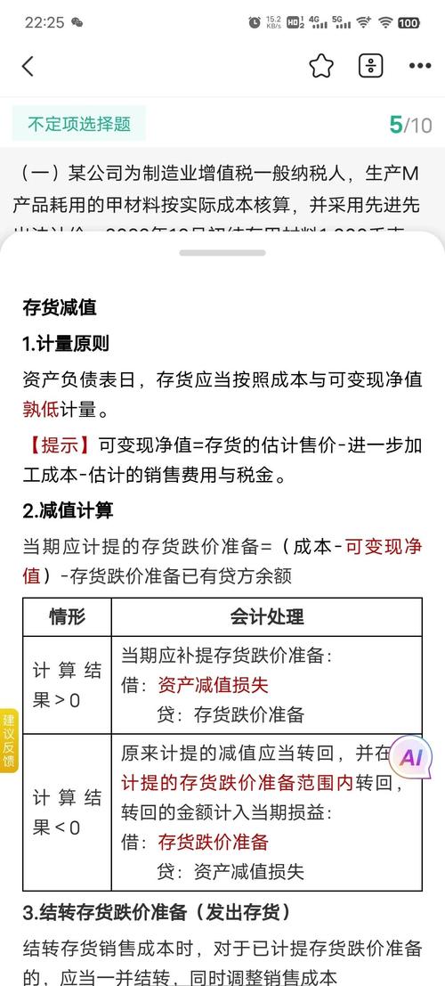 存货跌价准备借贷方向_存货跌价准备科目性质_存货跌价准备计提转回