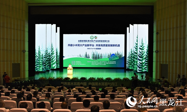 全国食用菌产业高质量发展大会 牡丹江 黑木耳产业_年黑木耳价格行情走势 黑木耳